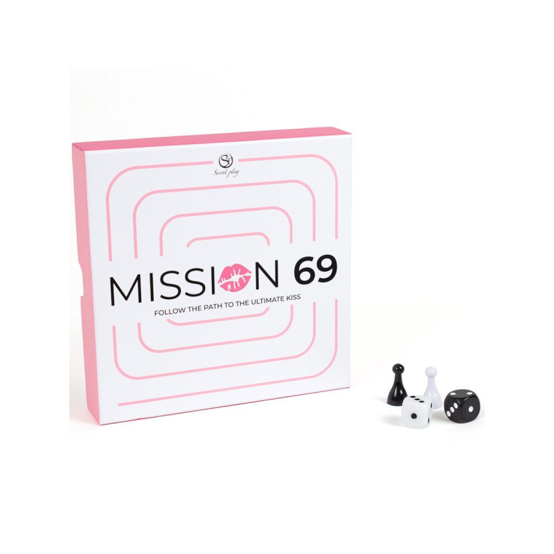 SECRET PLAY - BOARD GAME FOR COUPLES "MISSION 69" - SECRETPLAY 100% G…