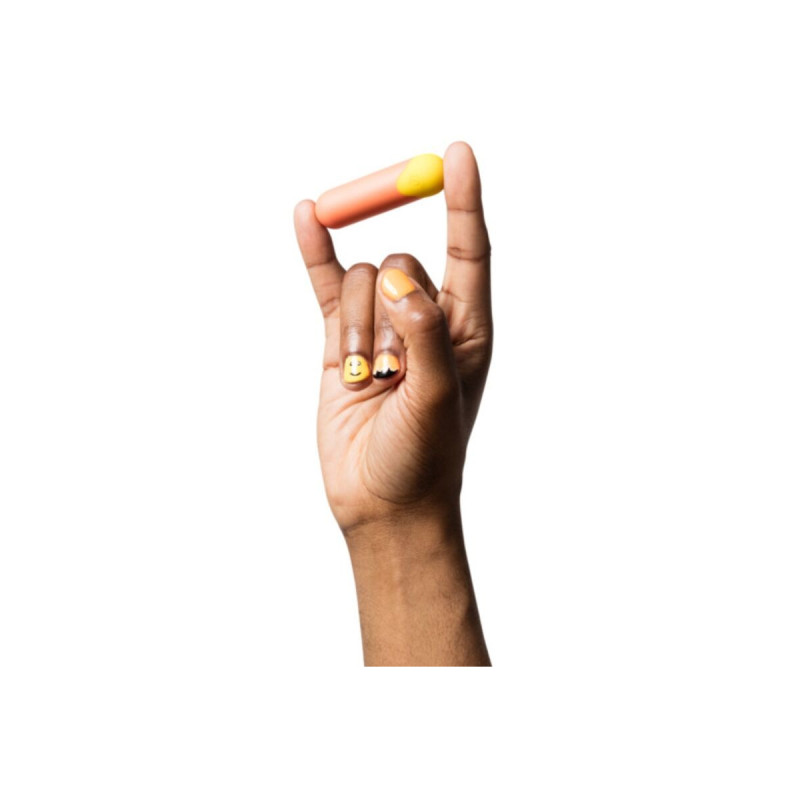 ROMP - RIOT BALLE VIBRANTE MULTIFONCTION ORANGE + JAUNE - Balles vibr…