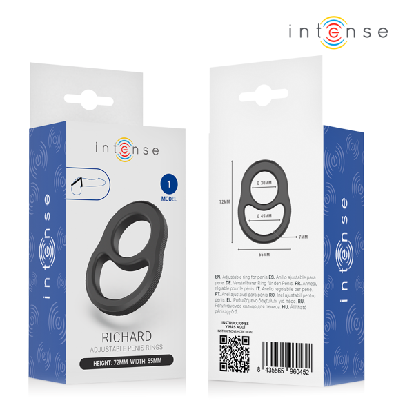 INTENSE - RICHARD ANILLO DOBLE AJUSTABLE MODELO 1