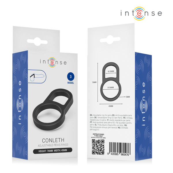 INTENSE - CONLETH ANILLO DOBLE AJUSTABLE MODELO 3