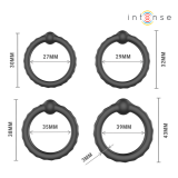 INTENSE - MICHIEL SET DE 4 ANILLOS MODELO 10
