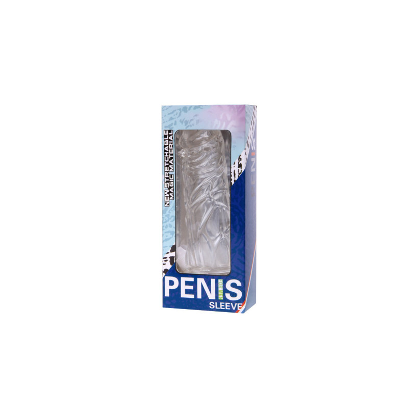 Baile - Funda Rosa Pene Silicona Estimulante 13 Cm | Vybes.it