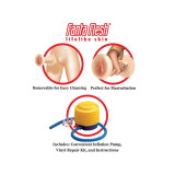 Muñeca Hinchable Tamaño Real Con Cara 3D, Vagina Y Ano Realista +