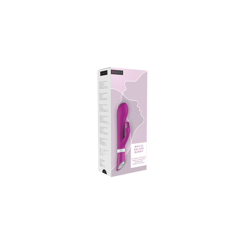 B SWISH - BWILD DELUXE BUNNY RABBIT VIBRATOR RASPBERRY - Kaninchen-Vi…