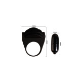 Pretty Love - Chester Anillo Vibrador Negro | Vybes.it