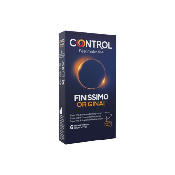 CONTROL - FINISSIMO ORIGINAL 6 UNITS - CONTROL CONDOMS - Sensitive