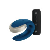 Satisfyer - App Double Love Vibrador Parejas Luxury Azul | Vybes.it