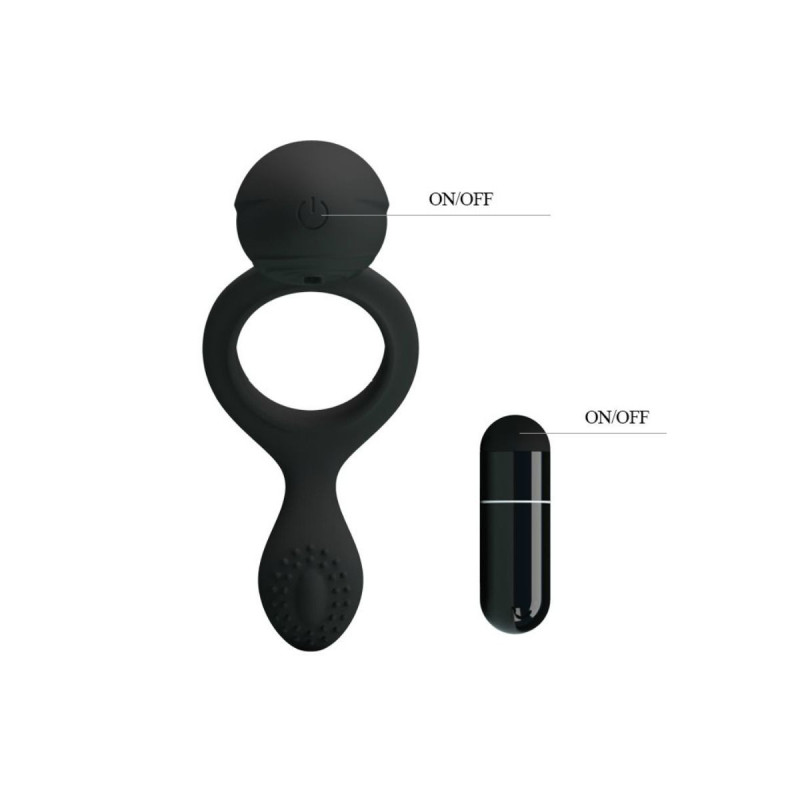 Pretty Love - Ethel Anillo Vibrador Con Estimulador | Vybes.it