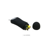 Pretty Love - Plug Anal Silicona 12 Modos Vibración Negro | Vybes.it