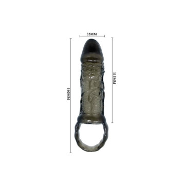 Baile - Penisverlngerungshülle Mit Gurt Für Hoden 11.5 Cm | Vybes.it