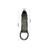 Baile - Penis Extension Sheath With Strap For Testicles 11.5 Cm |