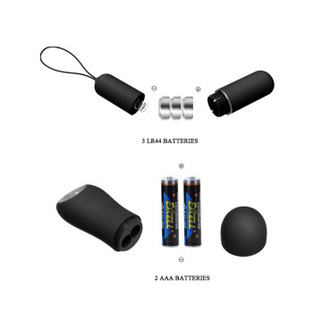 Baile - Tanga Con Bala Vibradora Y Control Remoto Negro | Vybes.it