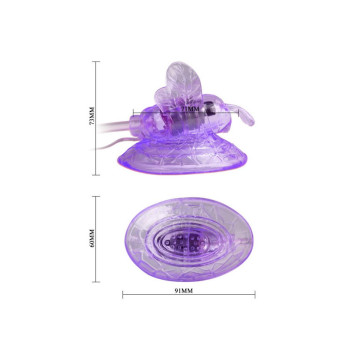 BAILE - PAPILLON VIBRANT DE STIMULATION CLITORIS LILAS - BAILE STIMUL…