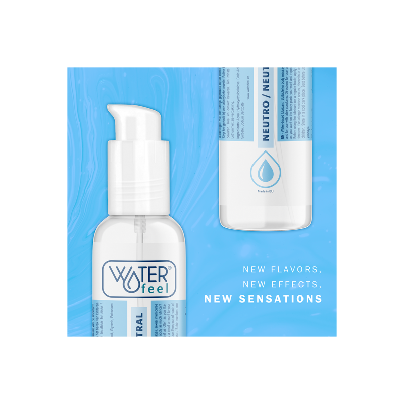 WATERFEEL - NATURAL LUBRICANT 175 ML - Water-based | Vybes.it