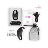 Moressa - Brad Premium Silicone Recargable Negro | Vybes.it