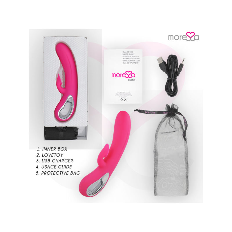 Moressa - Dustin Succionador Clitorial Y Potente Vibración Premium