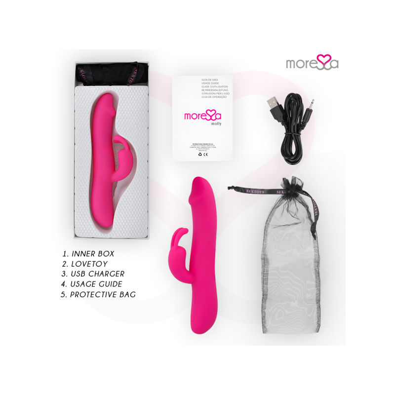 Moressa - Molly Impulsor Up&Down Y Potente Vibración Premium