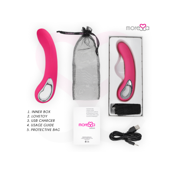Moressa - Nelson Masajeador Punto G Premium Silicone Recargable |