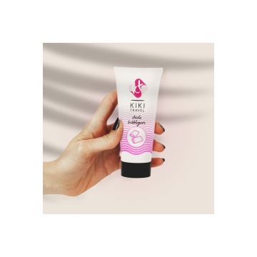KIKÍ TRAVEL - BUBBLEGUM LUBRICANT 50 ML - With delicious flavors
