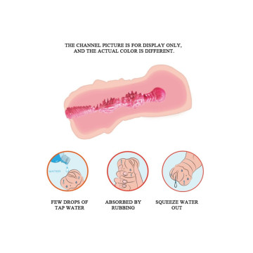Crazy Bull - Masturbador Water Skin Vagina Con Balas Vibradoras |