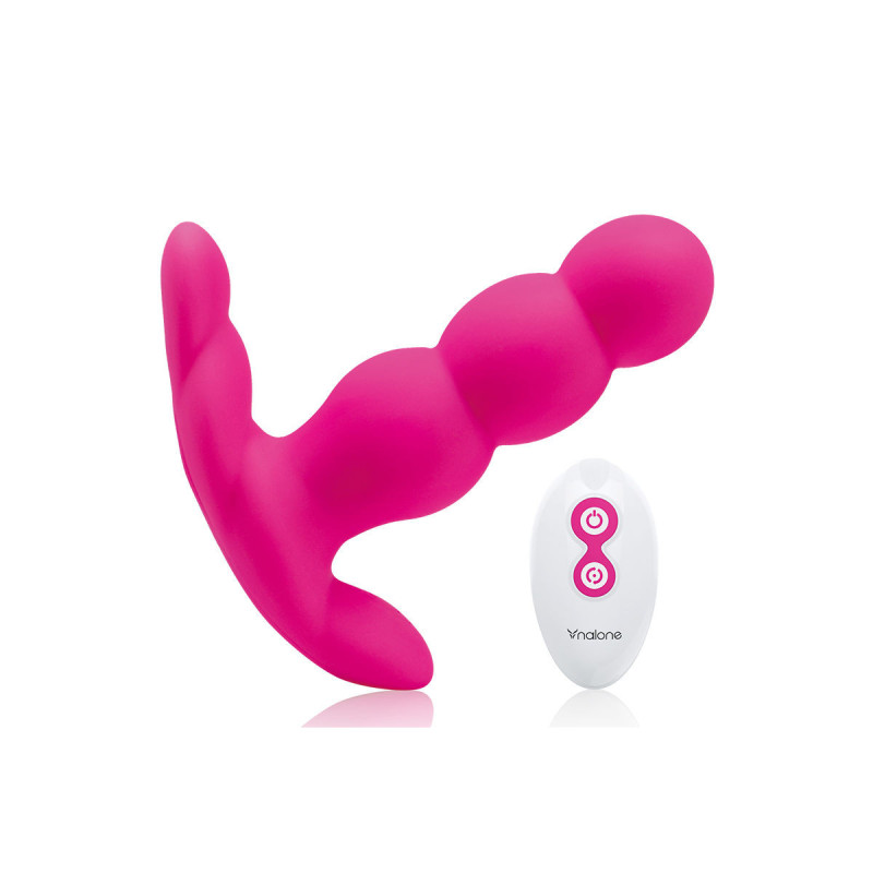 Nalone - Pearl Vibrador Anal Control Remoto Negro | Vybes.it