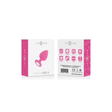 INTENSE - PLUG ANAL SHELKI S FUCHSIA - INTENSE ANAL TOYS - Bouchons a…