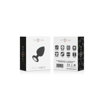 Intense - Shelki S Plug Anal Negro | Vybes.it