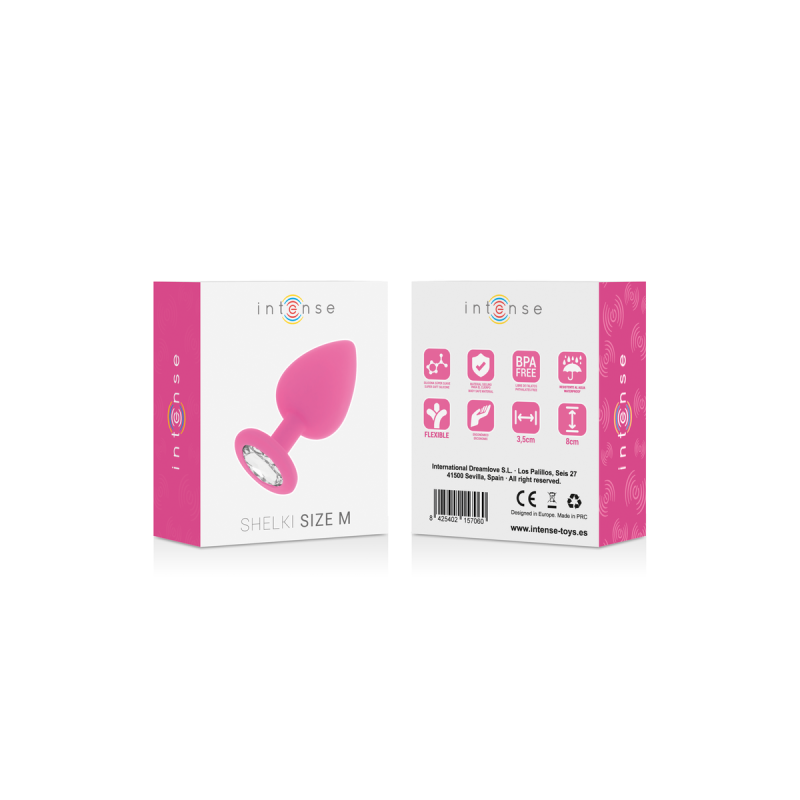 Intense - Shelki M Plug Anal Fuchsia | Vybes.it