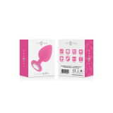 INTENSE - SHELKI L PLUG ANALE FUCSIA - INTENSE ANAL TOYS - Tappi anali