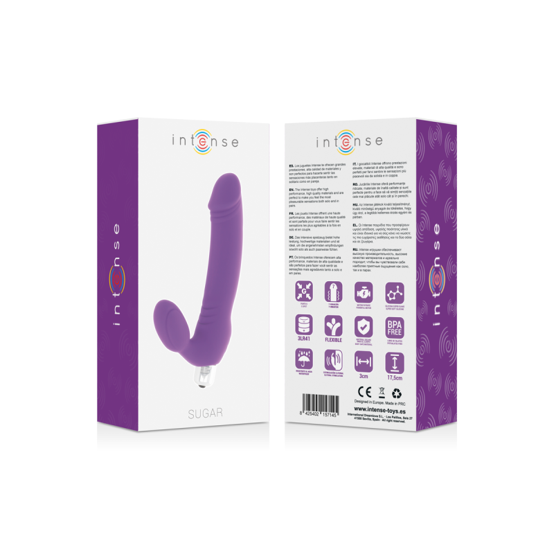 INTENSE - SUGAR SEVEN SPEEDS SILICONE LILAC - INTENSE HIGH TECH - Rab…