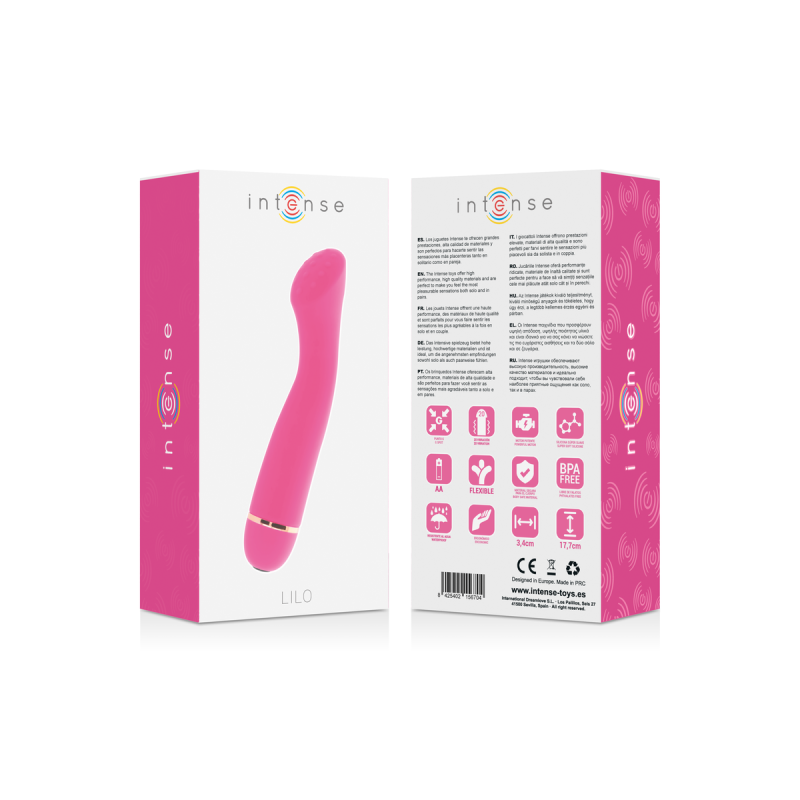 Intense - Lilo 20 Speeds Silicone Rosa | Vybes.it