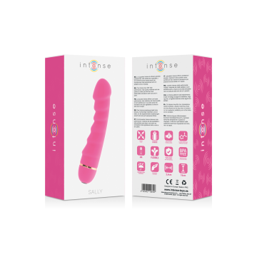 Intense - Sally 20 Speeds Silicone Rosa | Vybes.it