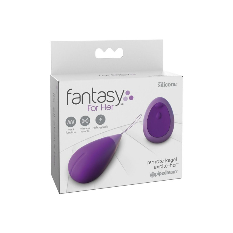 Fantasy For Her - Huevo - Masajeador Control Remoto Excite - Her |