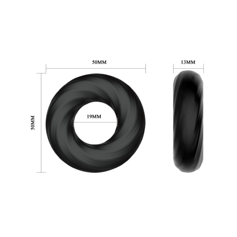 Crazy Bull - Anillo Silicona Espiral | Vybes.it