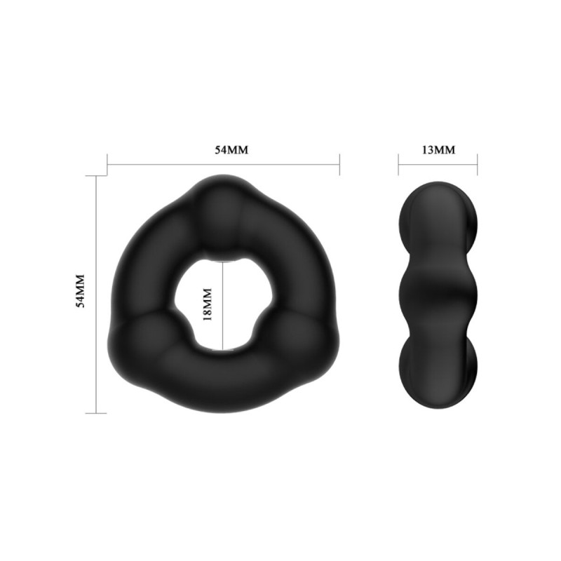 Crazy Bull - Anillo Silicona Con Nodulos | Vybes.it