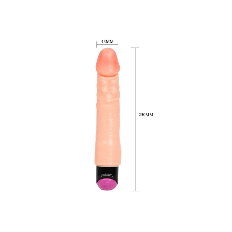 Baile - Vibrateur Réaliste Flexible 25 Cm | Vybes.it