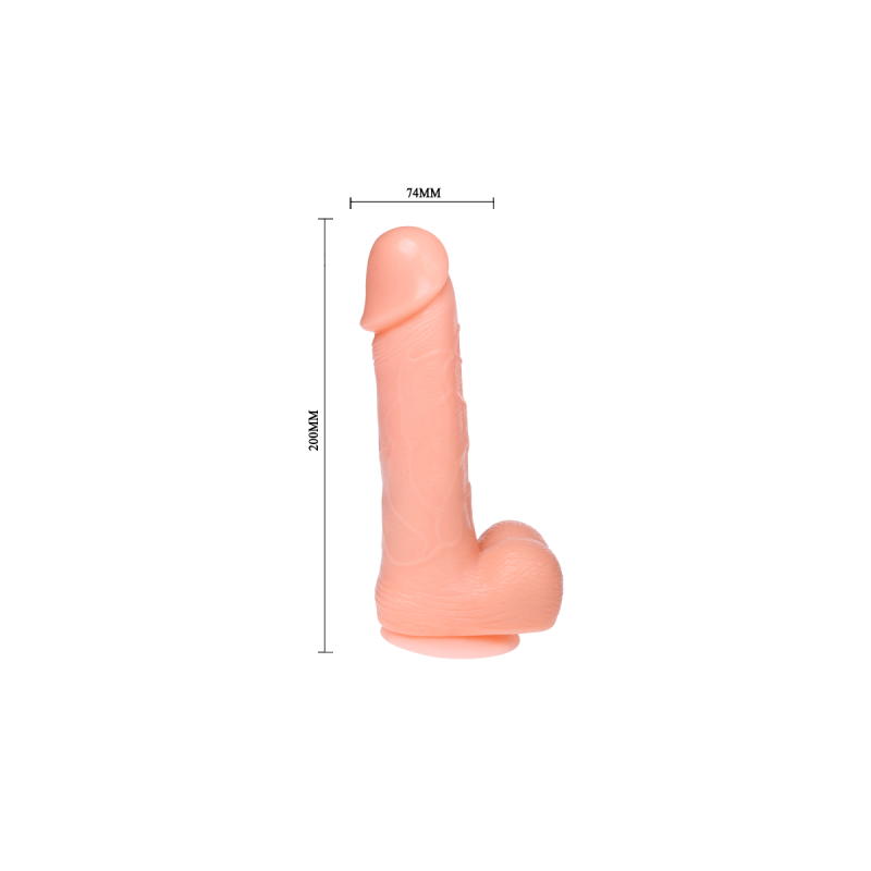 Baile - Dong Dildo Realístico Vibración Y Rotación 20 Cm | Vybes.it
