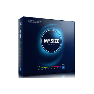 MY SIZE - PRO PRESERVATIVI 72 MM 36 UNIT - MY SIZE PRO - Taglia XL (g…
