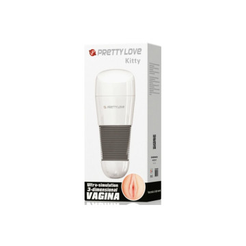 Pretty Love - Kitty Masturbador Blanco Vagina 2 | Vybes.it