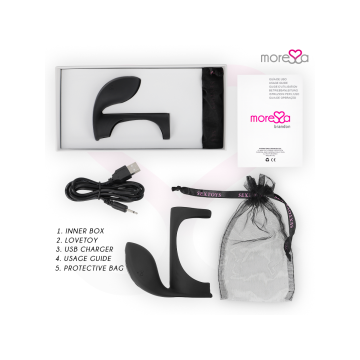 Moressa - Brandon Potente Anillo Vibrador Con Funda De