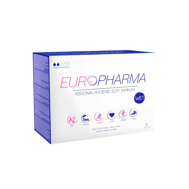 EUROPHARMA - TAMPONI AD AZIONE 6 UNITÀ - Tampone igienico