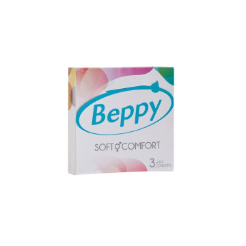 BEPPY - WEICH UND KOMFORT 3 KONDOME - Natürliche Reichweite