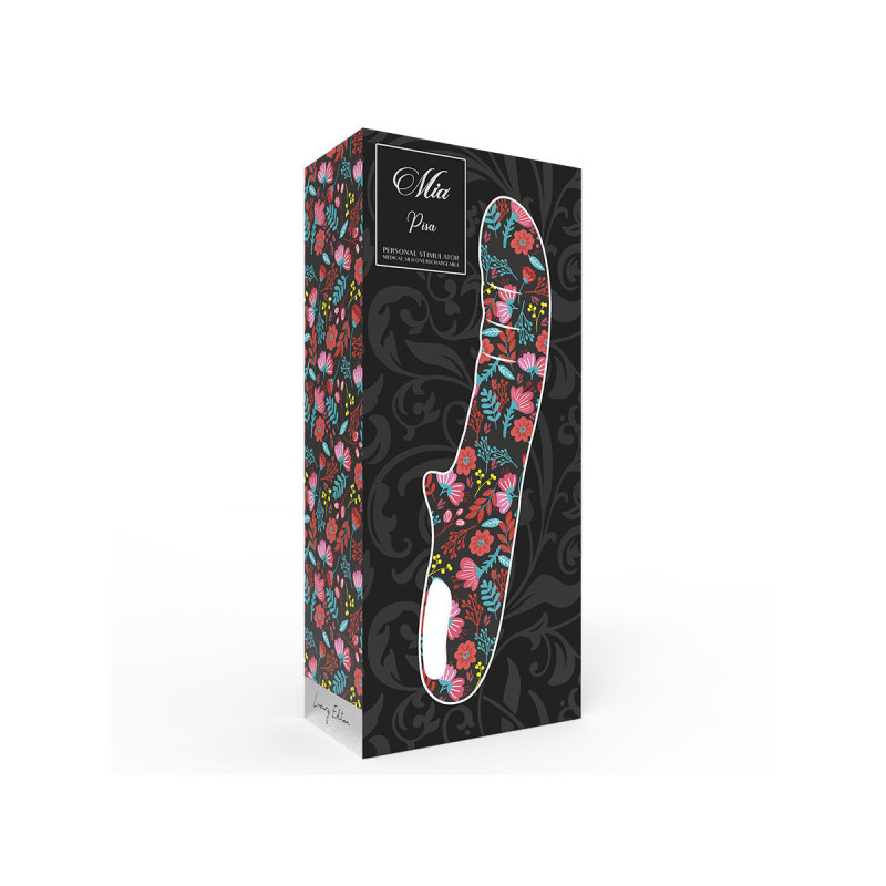 Mia - Pisa Vibrador Rotador Rosa | Vybes.it