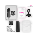 Moressa - Nix Vibrateur Télécommande Noir | Vybes.it