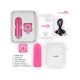 Moressa - Nix Potente Vibrador Multi Juegos Control Remoto Rosa |