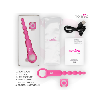 Moressa - Ronie Fernbedienung Analvergnügen Rosa | Vybes.it