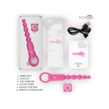 Moressa - Ronie Potente Rosario Anal Control Remoto Rosa | Vybes.it