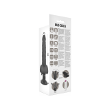 Basecock - Vibrateur Articulable Télécommande Noir 21 Cm - O - 5 Cm