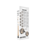 Basecock - Realistischer Vibrator 2 - 1 Natürlich 18.5 Cm - O - 4