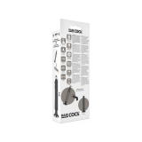 Basecock - Vibrateur Réaliste 2 - 1 Noir 20 Cm - O - 4 Cm | Vybes.it